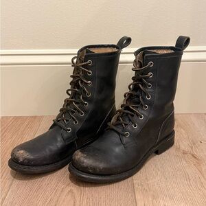 FRYE Veronica Combat Boots